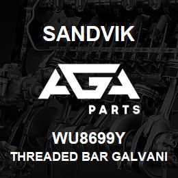 WU8699Y Sandvik THREADED BAR GALVANIZED M10X200 | AGA Parts