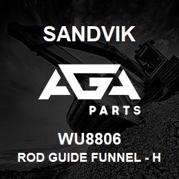 WU8806 Sandvik ROD GUIDE FUNNEL - HW. SAFE-T | AGA Parts