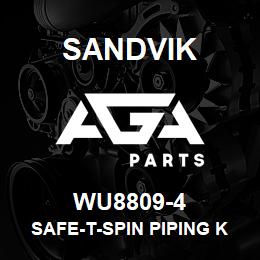 WU8809-4 Sandvik SAFE-T-SPIN PIPING KIT 650 | AGA Parts