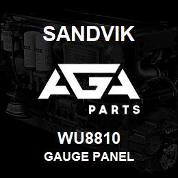 WU8810 Sandvik GAUGE PANEL | AGA Parts