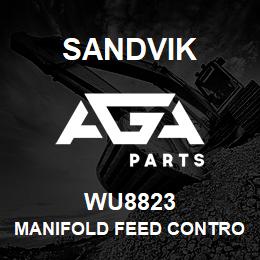 WU8823 Sandvik MANIFOLD FEED CONTROL REV.1 | AGA Parts