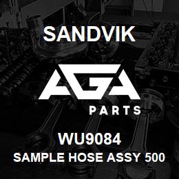 WU9084 Sandvik SAMPLE HOSE ASSY 500PSI | AGA Parts