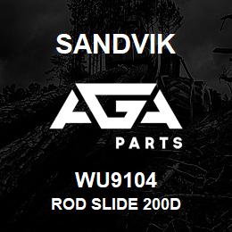 WU9104 Sandvik ROD SLIDE 200D | AGA Parts