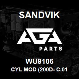 WU9106 Sandvik CYL MOD (200D- C.01 MAST RAISE) | AGA Parts