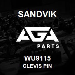 WU9115 Sandvik CLEVIS PIN | AGA Parts