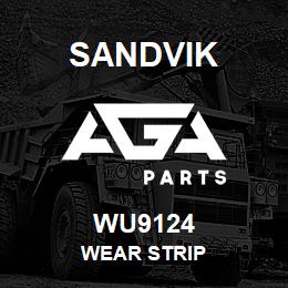 WU9124 Sandvik WEAR STRIP | AGA Parts