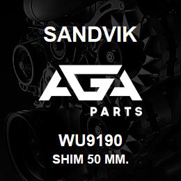 WU9190 Sandvik SHIM 50 MM. | AGA Parts