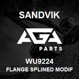 WU9224 Sandvik FLANGE SPLINED MODIFIED | AGA Parts