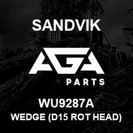 WU9287A Sandvik WEDGE (D15 ROT HEAD) REV.1 | AGA Parts