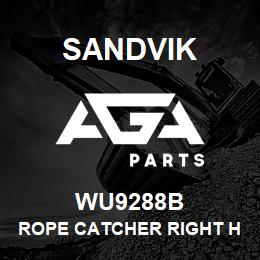 WU9288B Sandvik ROPE CATCHER RIGHT HAND | AGA Parts