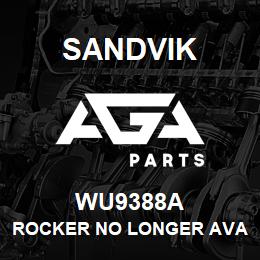 WU9388A Sandvik ROCKER NO LONGER AVAIL SEETEXT RB | AGA Parts