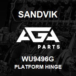 WU9496G Sandvik PLATFORM HINGE | AGA Parts