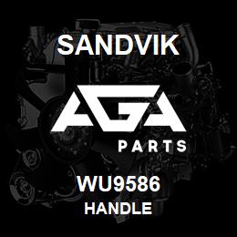 WU9586 Sandvik HANDLE | AGA Parts