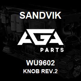 WU9602 Sandvik KNOB REV.2 | AGA Parts