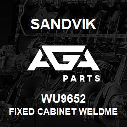 WU9652 Sandvik FIXED CABINET WELDMENT | AGA Parts