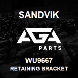 WU9667 Sandvik RETAINING BRACKET | AGA Parts