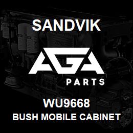 WU9668 Sandvik BUSH MOBILE CABINET | AGA Parts