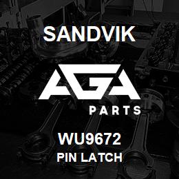 WU9672 Sandvik PIN LATCH | AGA Parts