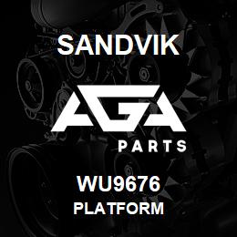 WU9676 Sandvik PLATFORM | AGA Parts