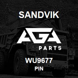 WU9677 Sandvik PIN | AGA Parts