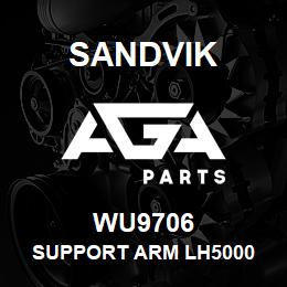 WU9706 Sandvik SUPPORT ARM LH5000 | AGA Parts