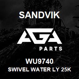 WU9740 Sandvik SWIVEL WATER LY 25K MODIFIED | AGA Parts