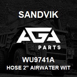 WU9741A Sandvik HOSE 2" AIRWATER WITH SOCKS | AGA Parts