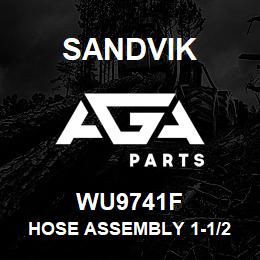 WU9741F Sandvik HOSE ASSEMBLY 1-1/2 IN. C/W SOCKS 2350M | AGA Parts