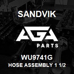 WU9741G Sandvik HOSE ASSEMBLY 1 1/2 IN. C/W HOSE | AGA Parts