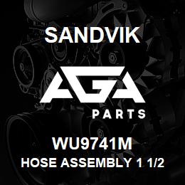 WU9741M Sandvik HOSE ASSEMBLY 1 1/2 IN. C/W SOCKS | AGA Parts