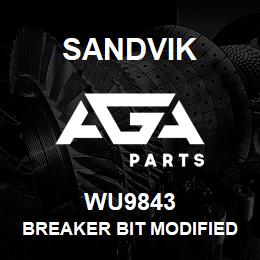 WU9843 Sandvik BREAKER BIT MODIFIED | AGA Parts