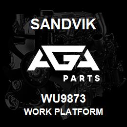 WU9873 Sandvik WORK PLATFORM | AGA Parts