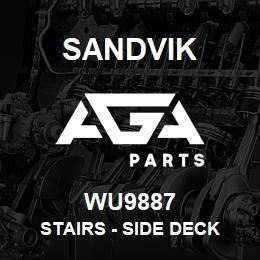 WU9887 Sandvik STAIRS - SIDE DECK | AGA Parts