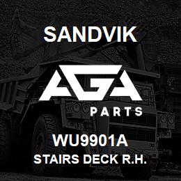 WU9901A Sandvik STAIRS DECK R.H. | AGA Parts