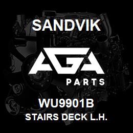 WU9901B Sandvik STAIRS DECK L.H. | AGA Parts