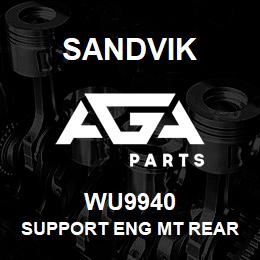 WU9940 Sandvik SUPPORT ENG MT REAR | AGA Parts