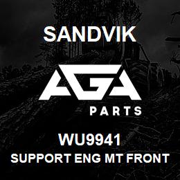 WU9941 Sandvik SUPPORT ENG MT FRONT LEFT HAND | AGA Parts