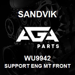 WU9942 Sandvik SUPPORT ENG MT FRONT RIGHT HAN | AGA Parts