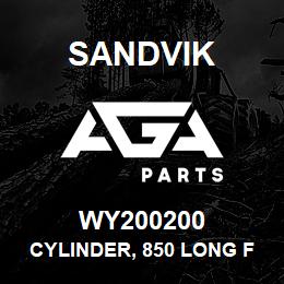 WY200200 Sandvik CYLINDER, 850 LONG FEED | AGA Parts