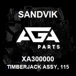 XA300000 Sandvik TIMBERJACK ASSY, 1150 | AGA Parts