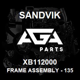 XB112000 Sandvik FRAME ASSEMBLY - 1350 - LEFT HAND | AGA Parts