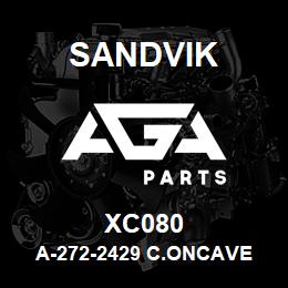 XC080 Sandvik A-272-2429 C.ONCAVE | AGA Parts