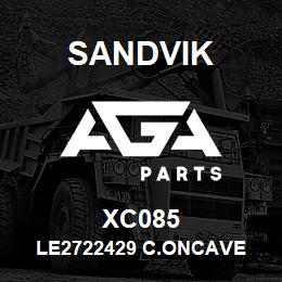 XC085 Sandvik LE2722429 C.ONCAVE | AGA Parts