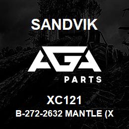 XC121 Sandvik B-272-2632 MANTLE (X38) | AGA Parts