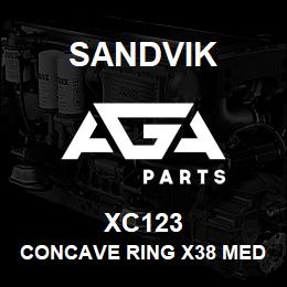 XC123 Sandvik CONCAVE RING X38 MEDIUM-FC | AGA Parts