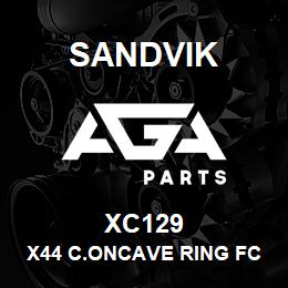 XC129 Sandvik X44 C.ONCAVE RING FC- C.OARSE | AGA Parts