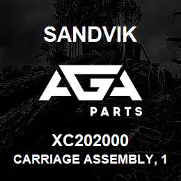 XC202000 Sandvik CARRIAGE ASSEMBLY, 1450 L/HAND | AGA Parts