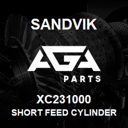 XC231000 Sandvik SHORT FEED CYLINDER 1450 S4200 | AGA Parts