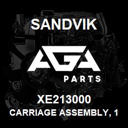 XE213000 Sandvik CARRIAGE ASSEMBLY, 1650 R/H | AGA Parts