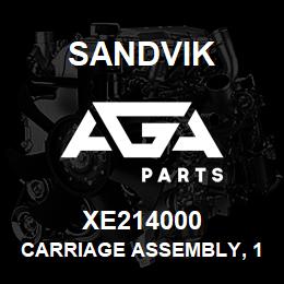 XE214000 Sandvik CARRIAGE ASSEMBLY, 1650 L/HAND | AGA Parts